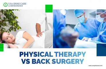 Physical Therapy vs Back Surgery